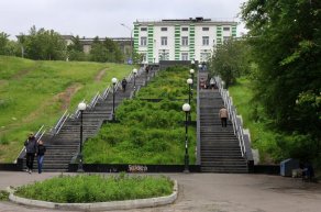 Прогулка по центру Мурманска (июль 2012)